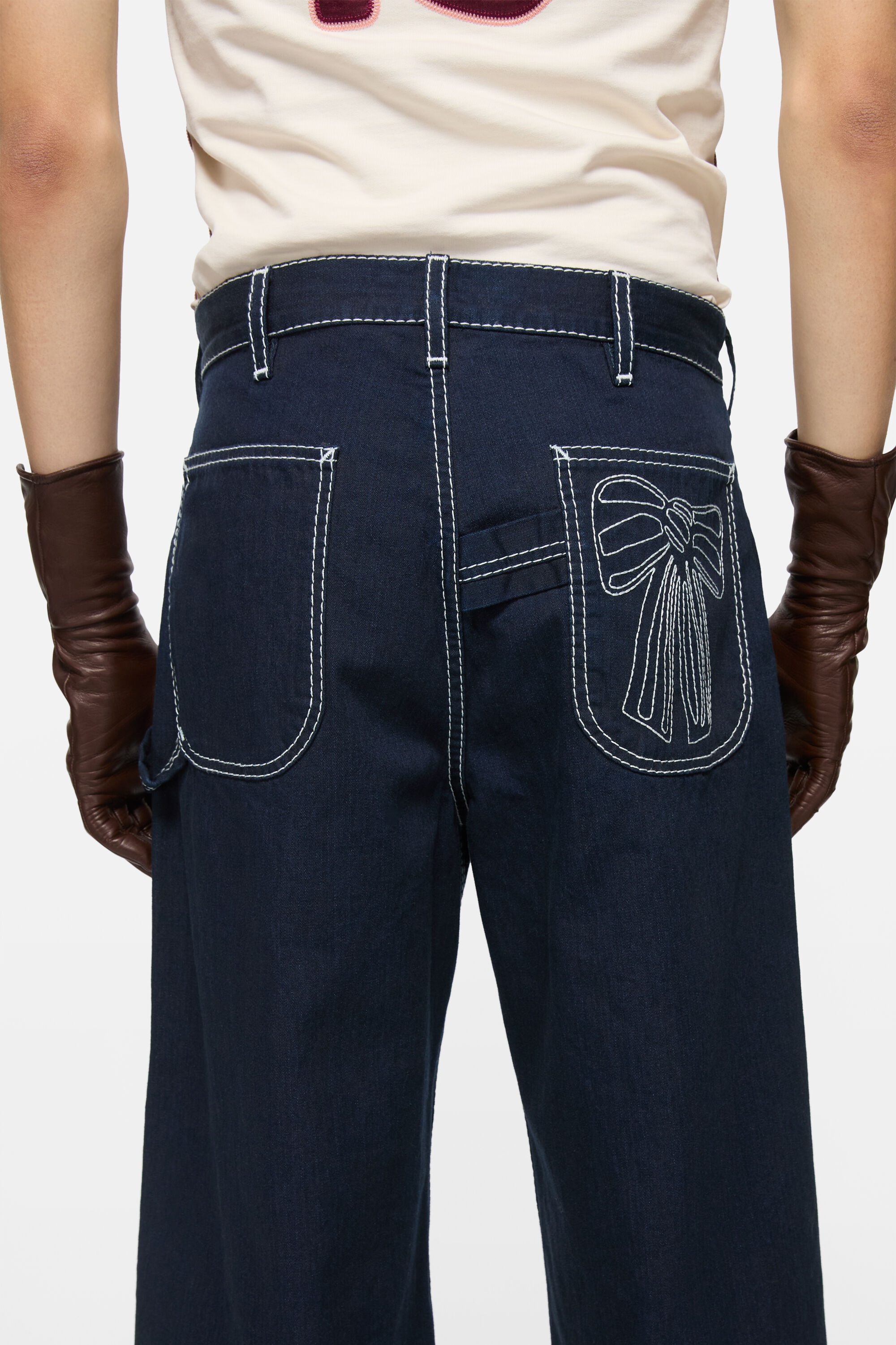 Indigo denim trousers - Indigo blue - 4