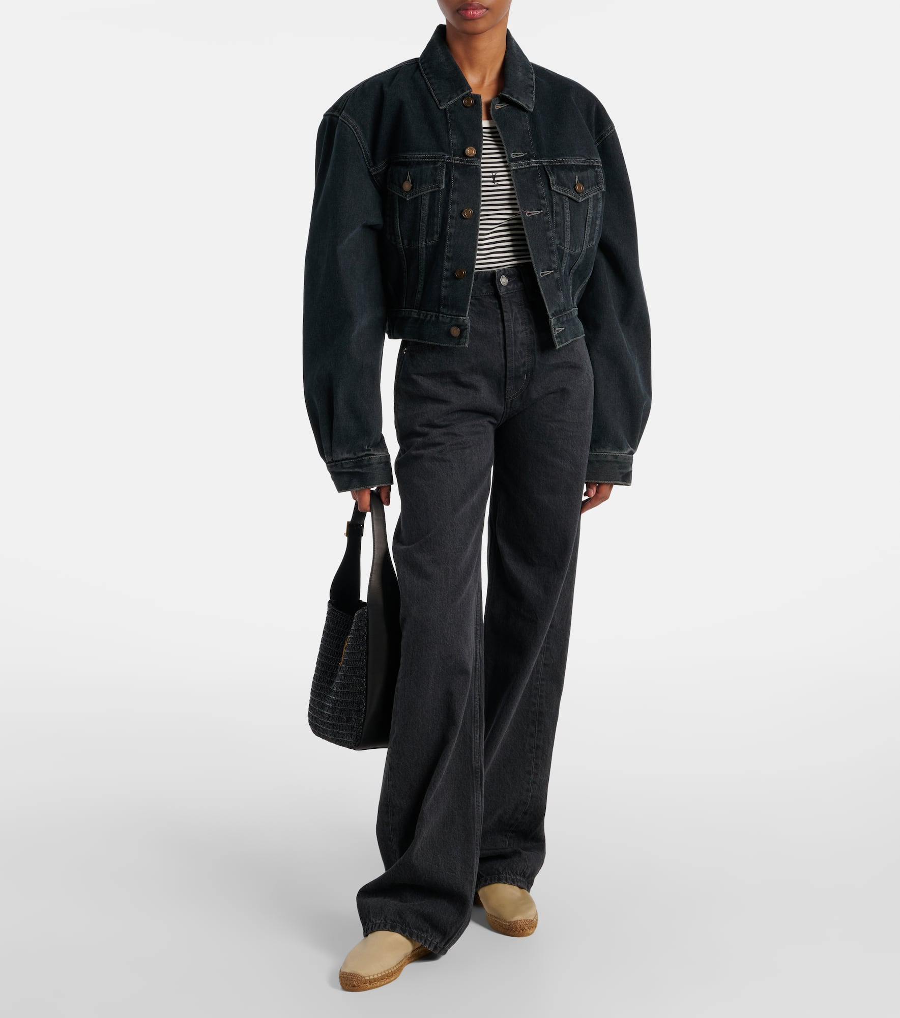 Cassandre cotton gabardine espadrilles - 3