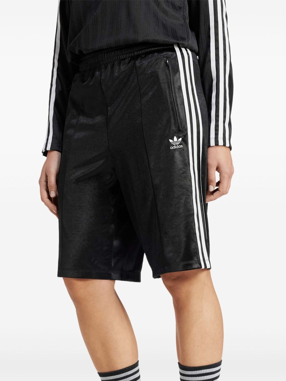 Firebird 3-stripes satin shorts - 2