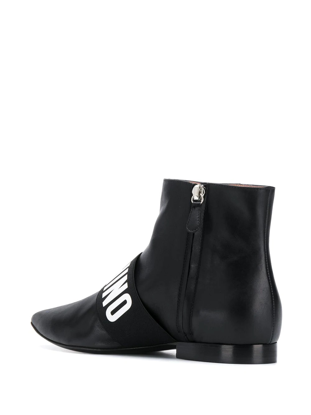 logo band ankle boots - 3