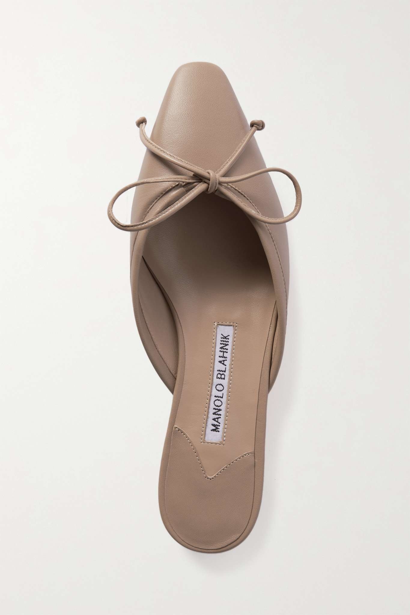 Ballerimu leather point-toe mules - 2