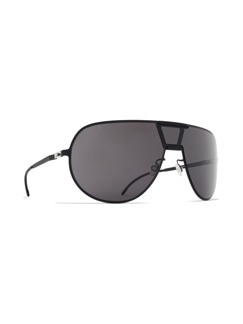 MYKITA MYKITA X RIMOWA AVIATOR SUNSHIELD MR005 - BLACK/PITCH BLACK SUPER BLACK outlook