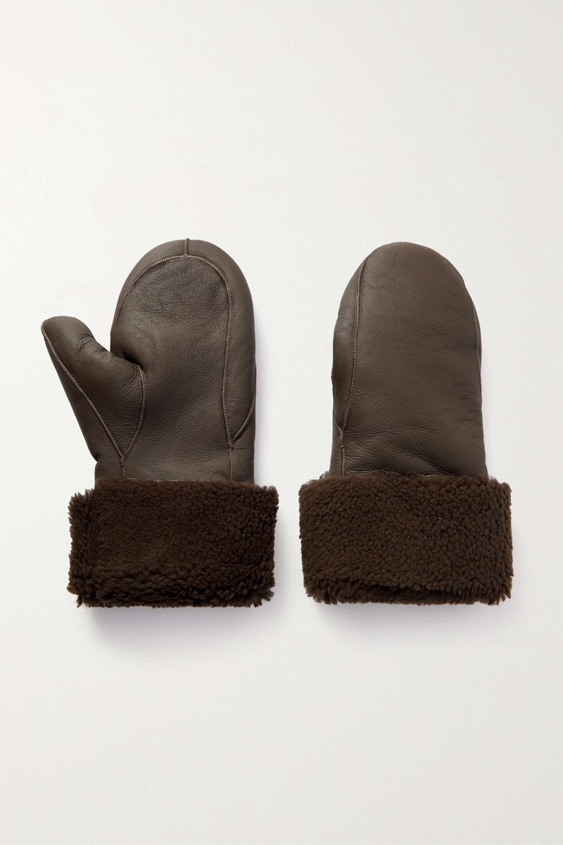Shearling mittens 1