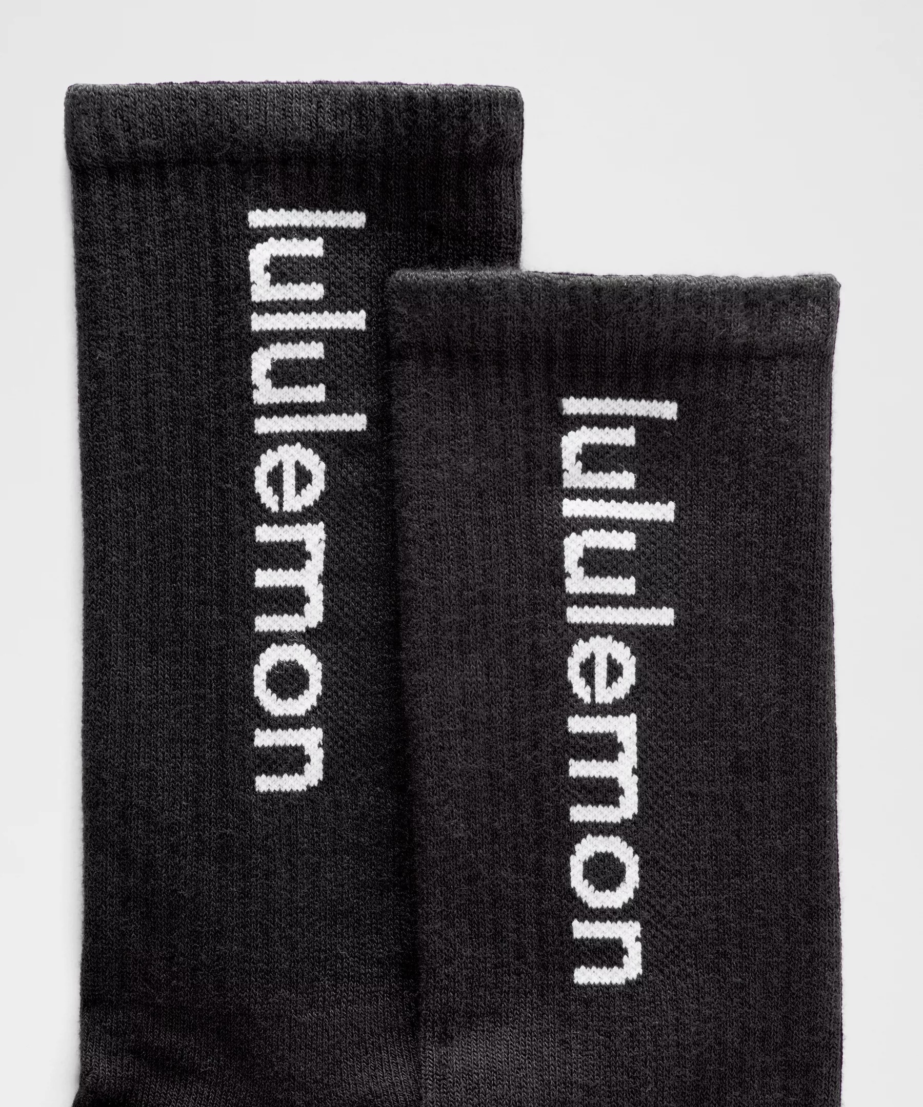 Unisex Daily Essential Crew Socks *Wordmark - 2