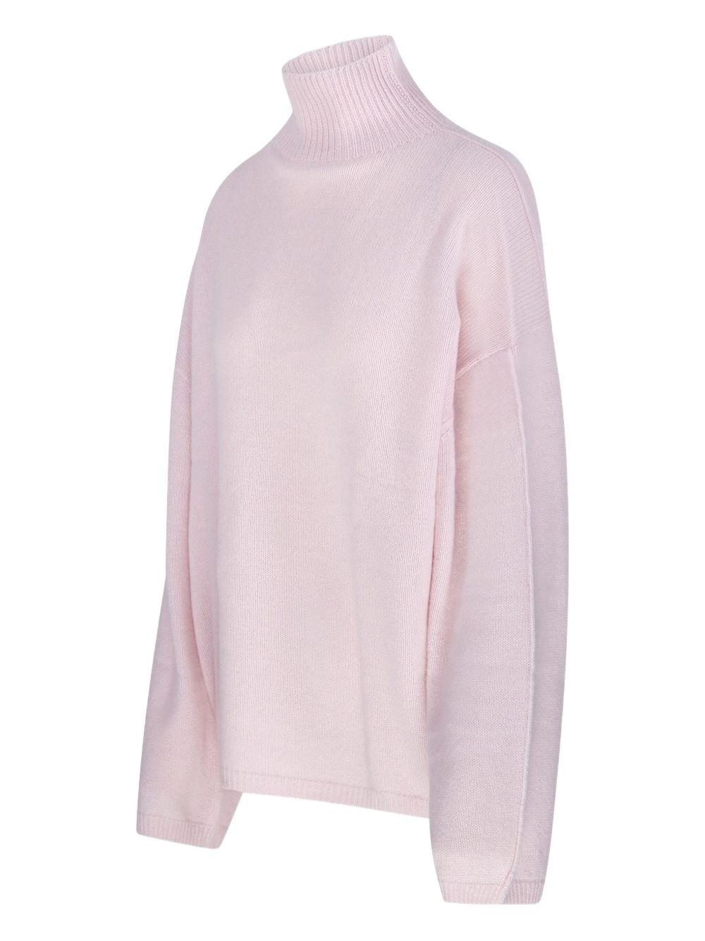 high-neck cashmere sweater - 3