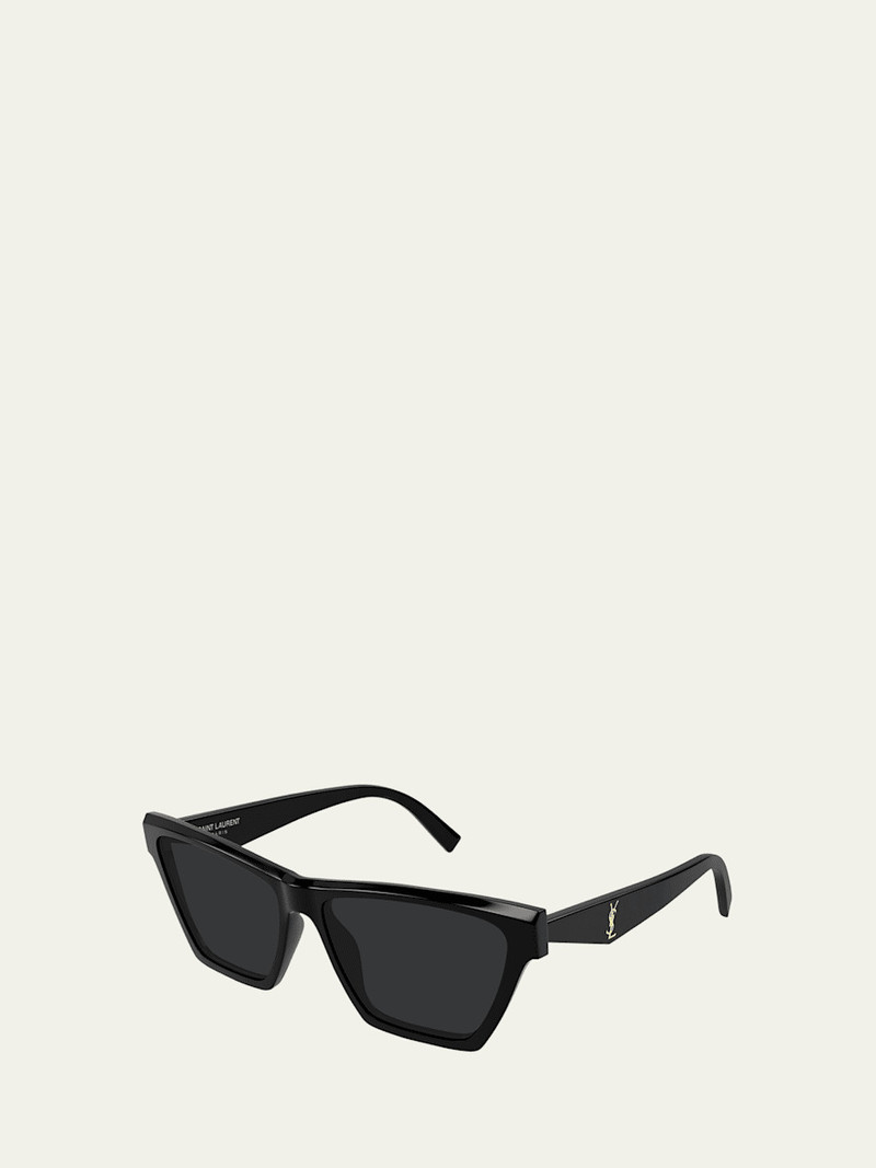 SAINT LAURENT Acetate Cat-Eye Sunglasses outlook