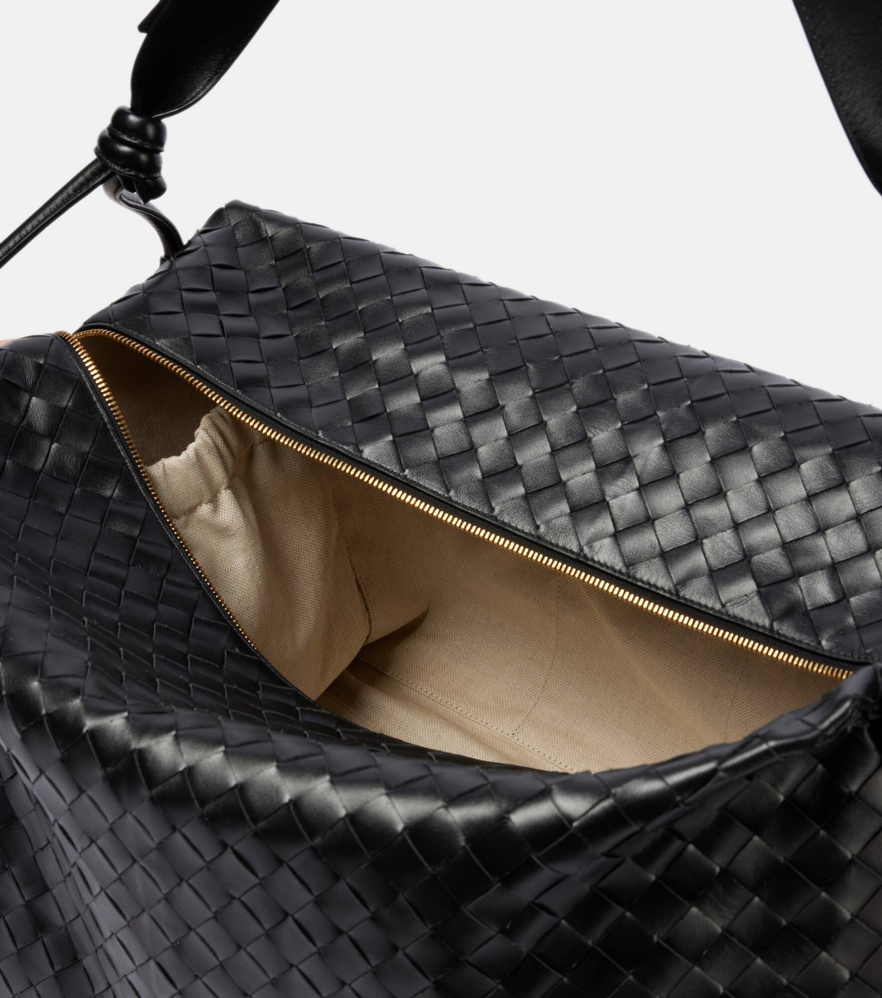 Loop Large leather duffel bag - 3