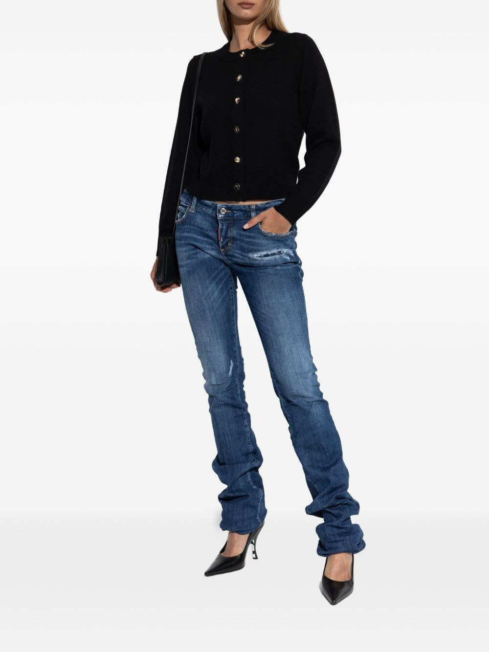 distressed jeans - 2
