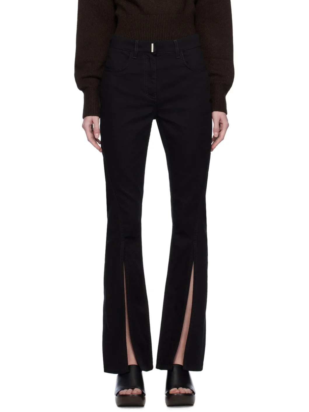 Black Bootcut Jeans - 1