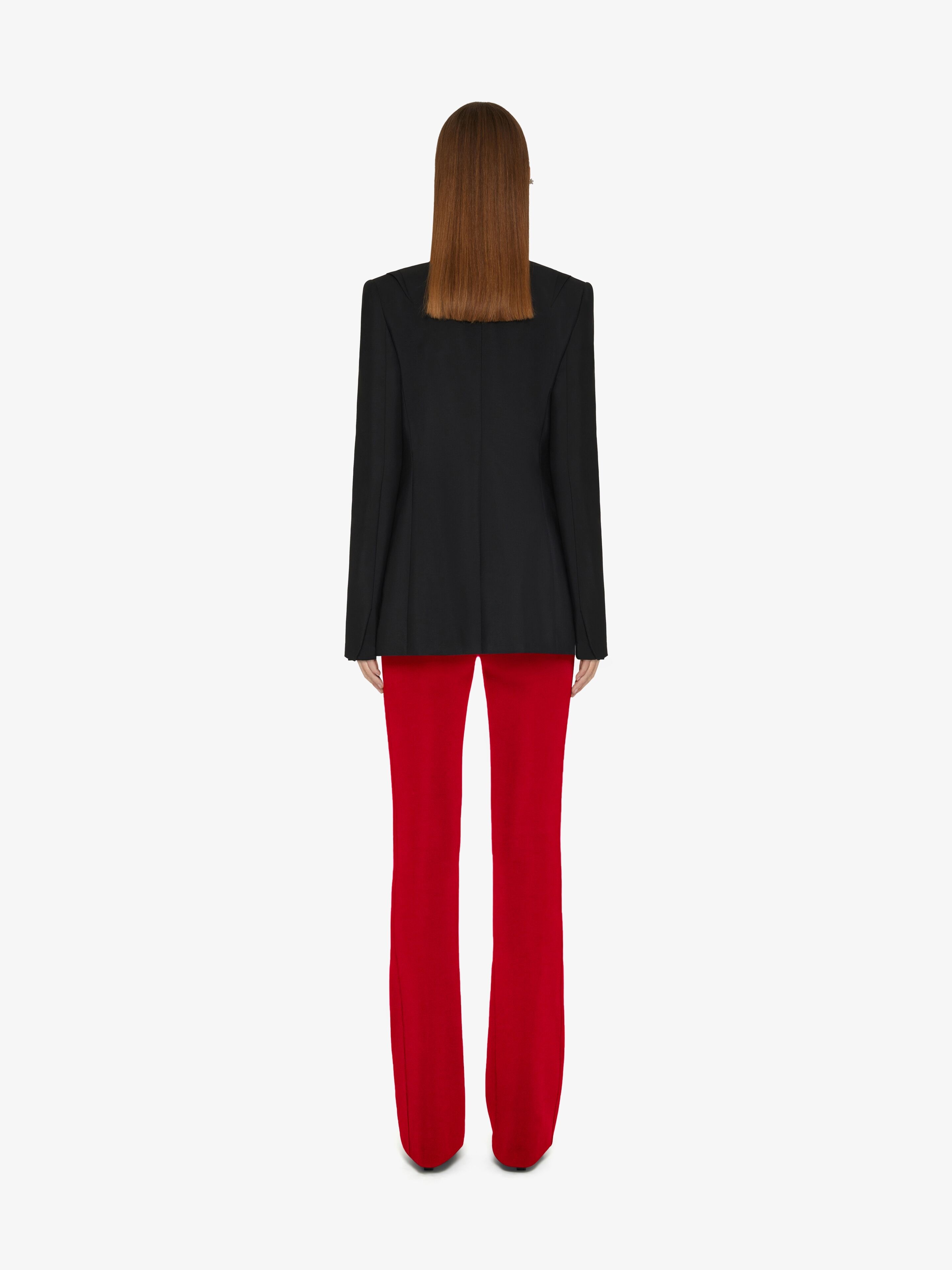 4G BELTED VISCOSE PANTS - 4