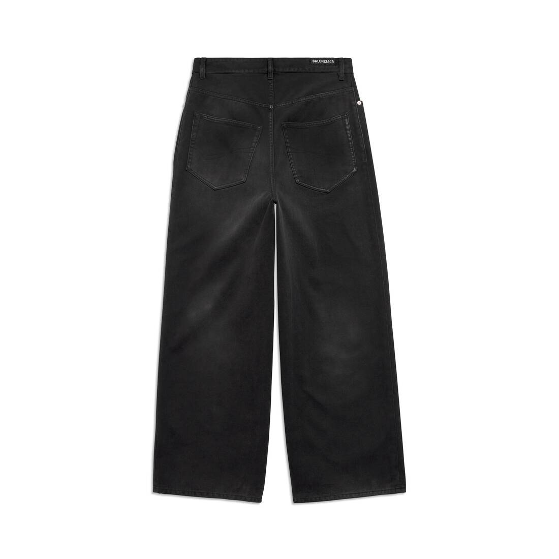 Baggy Pants in Black Faded - 6