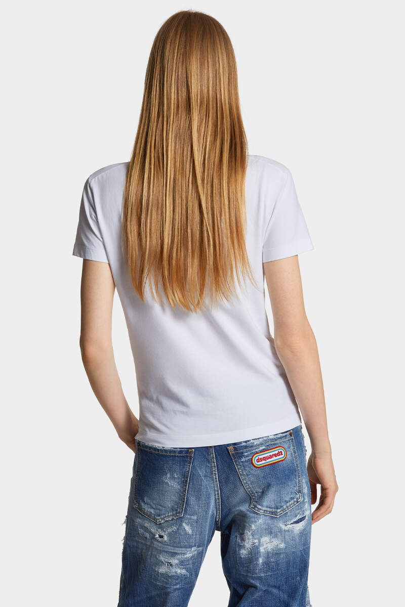 WASH JUST RIGHT FIT DSQUARED2 BABES T-SHIRT - 4