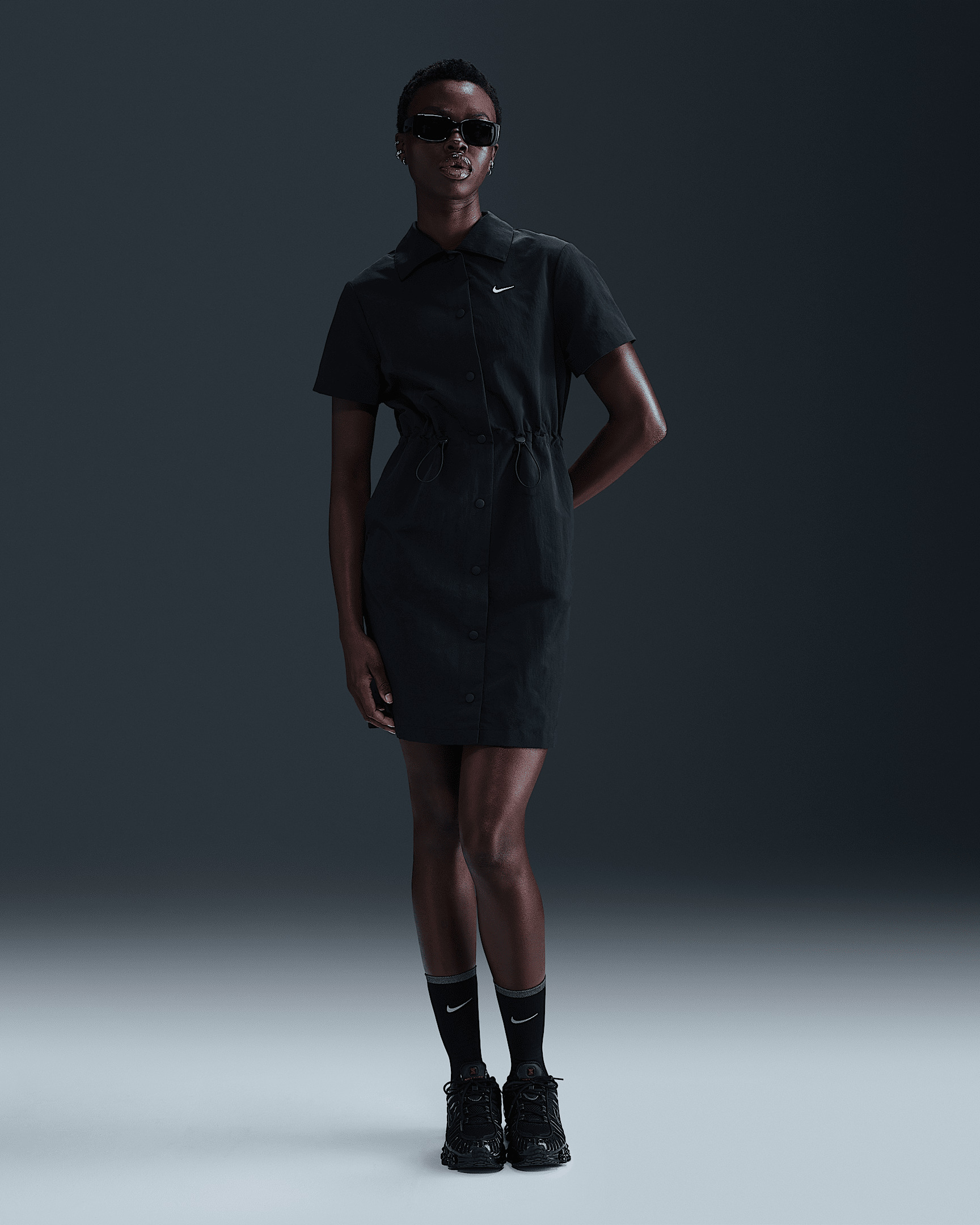 Nike Sportswear Everything Wovens Women's Short-Sleeve Mini Dress - 1