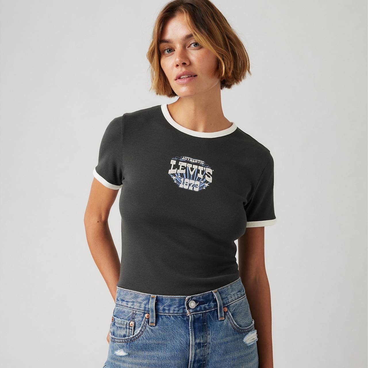 GRAPHIC RICKIE RINGER T-SHIRT - 3