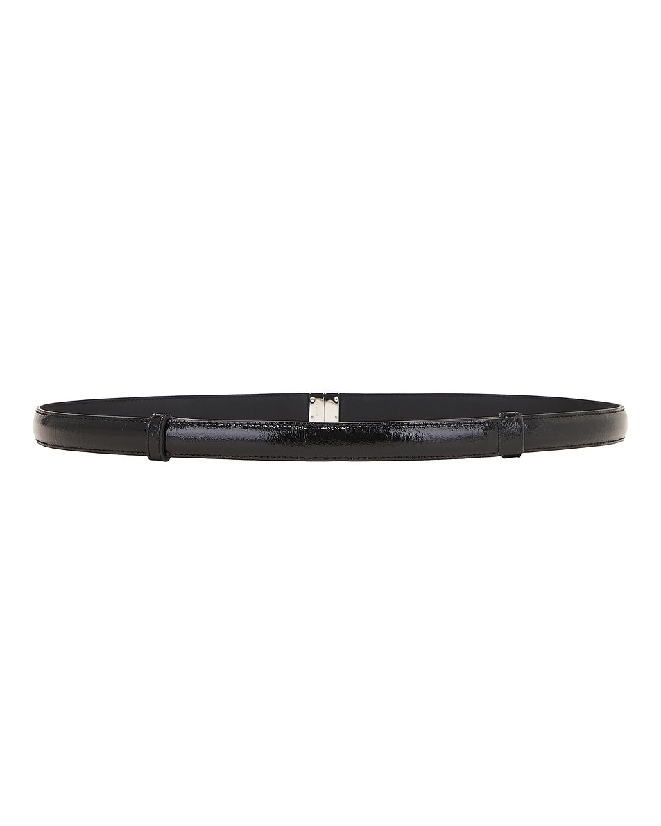 Slide Clasp Naplack Leather Belt - 2