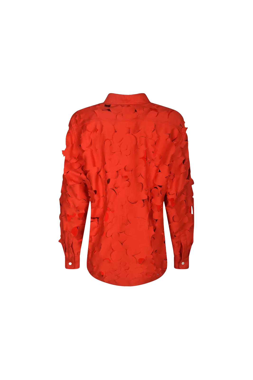 Marni Embroidered Rover Flowers Cut-Out Shirt - 2