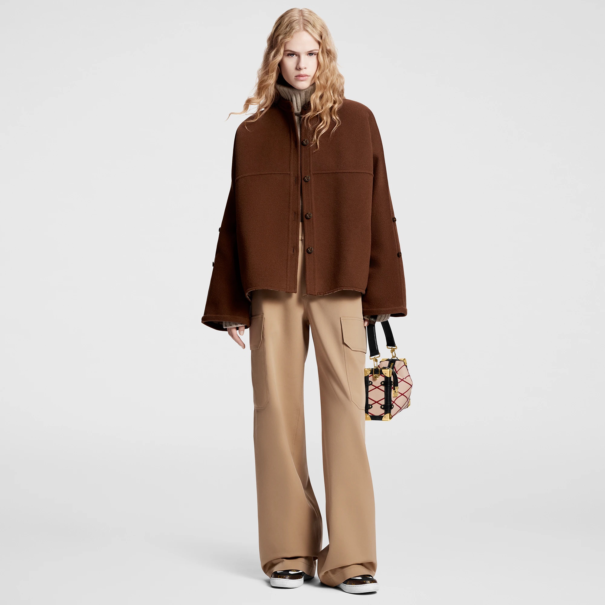 Boxy Button-Up Coat - 4
