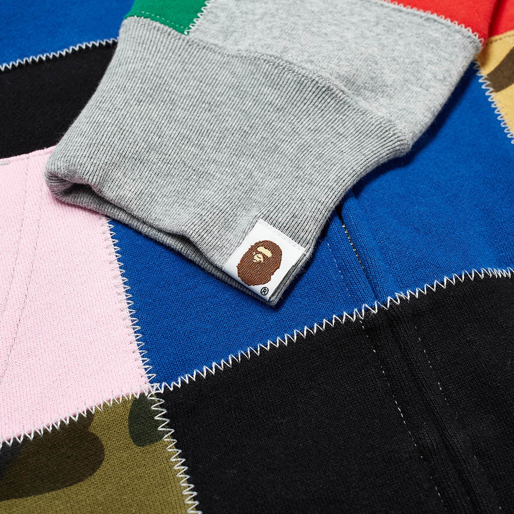 A Bathing Ape Patchwork Zip Hoody - 3