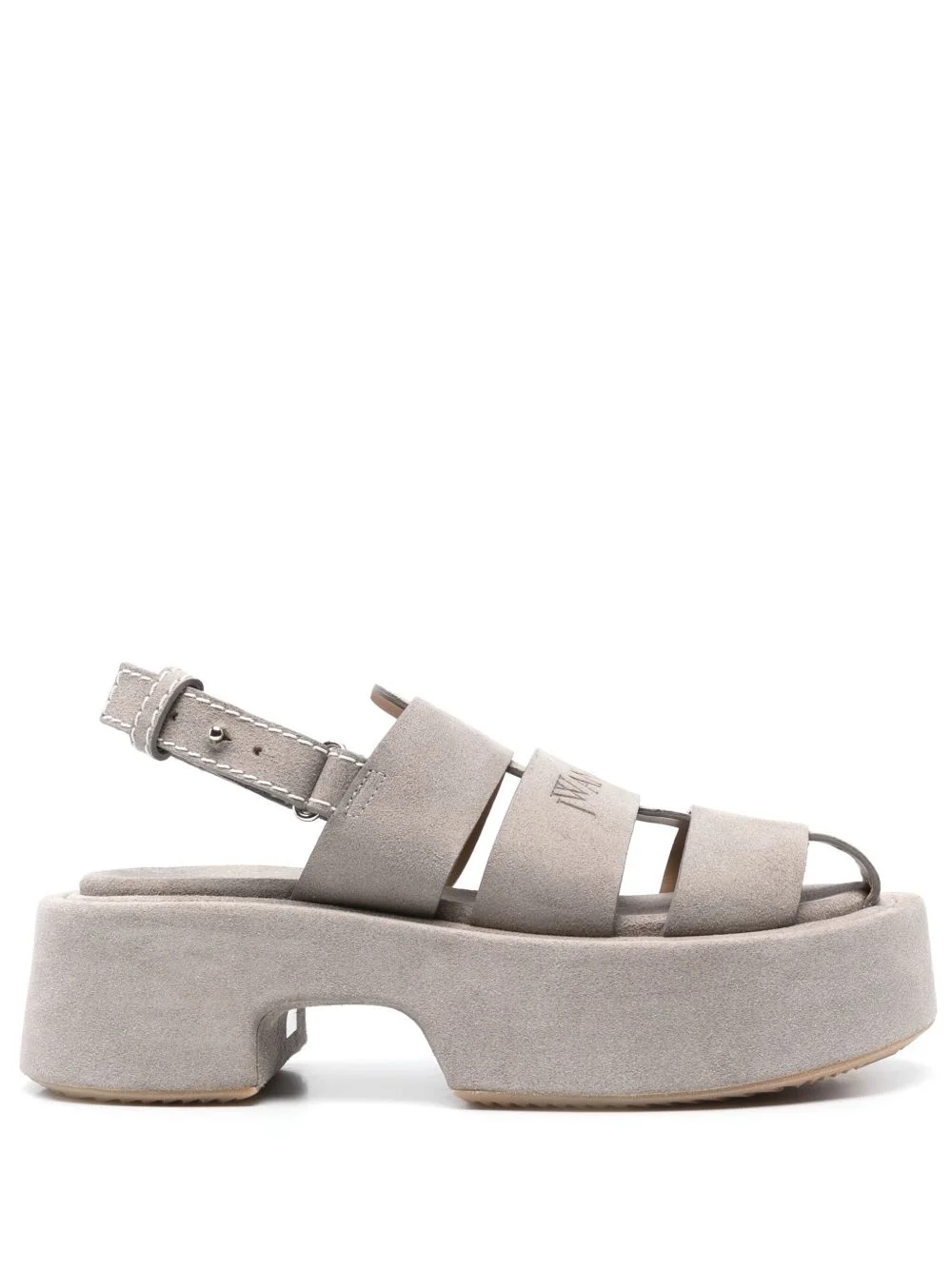 suede platform fisherman sandals - 1