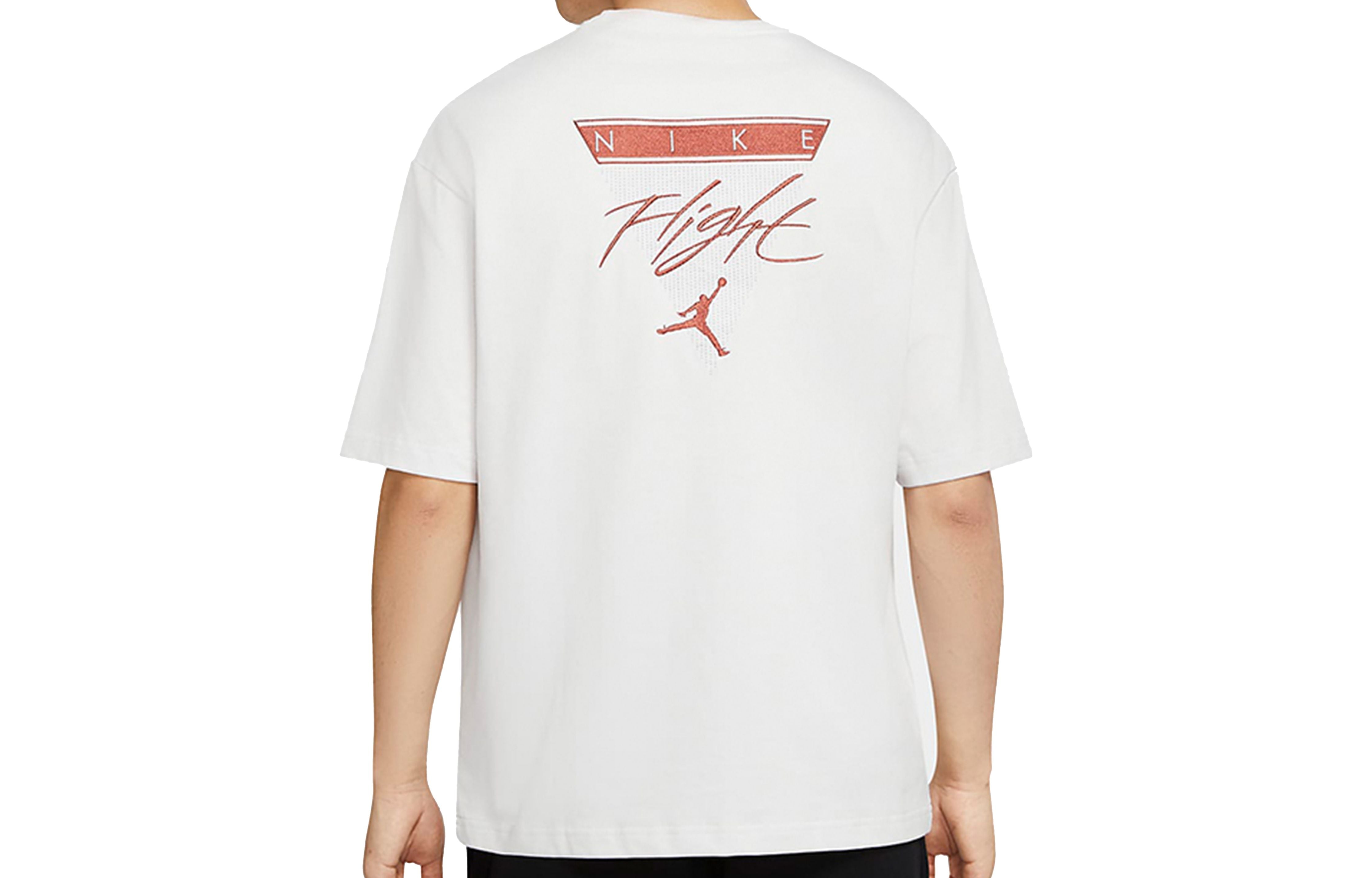 Air Jordan Flight Casual Sports Short Sleeve White CZ1214-094 - 2