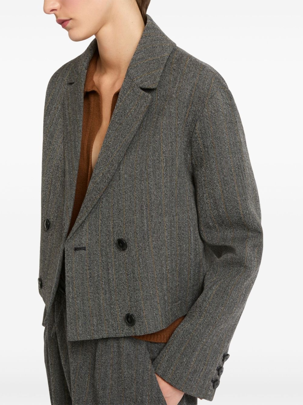notched lapel jacket - 5