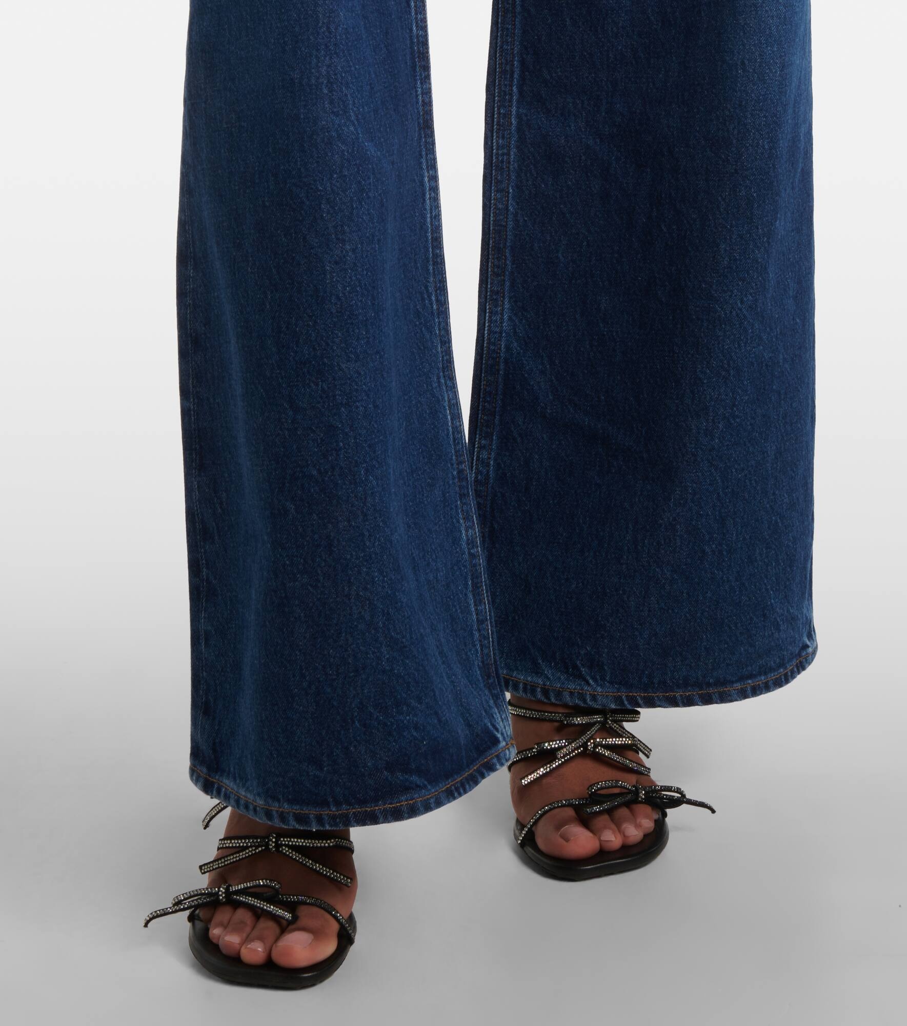 Dame Jean No Cuff high-rise wide-leg jeans - 5