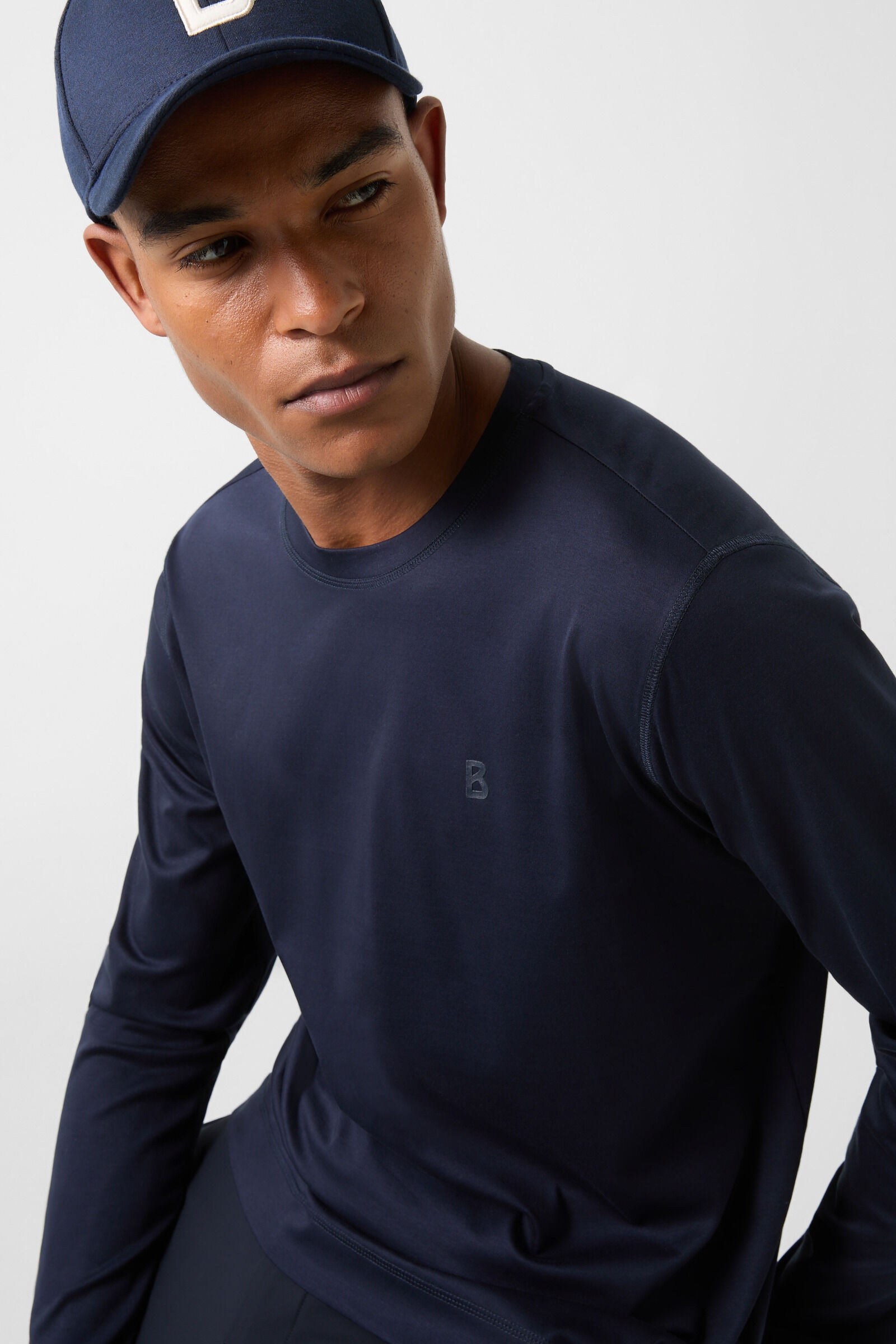Finlay longsleeve in Navy blue - 4