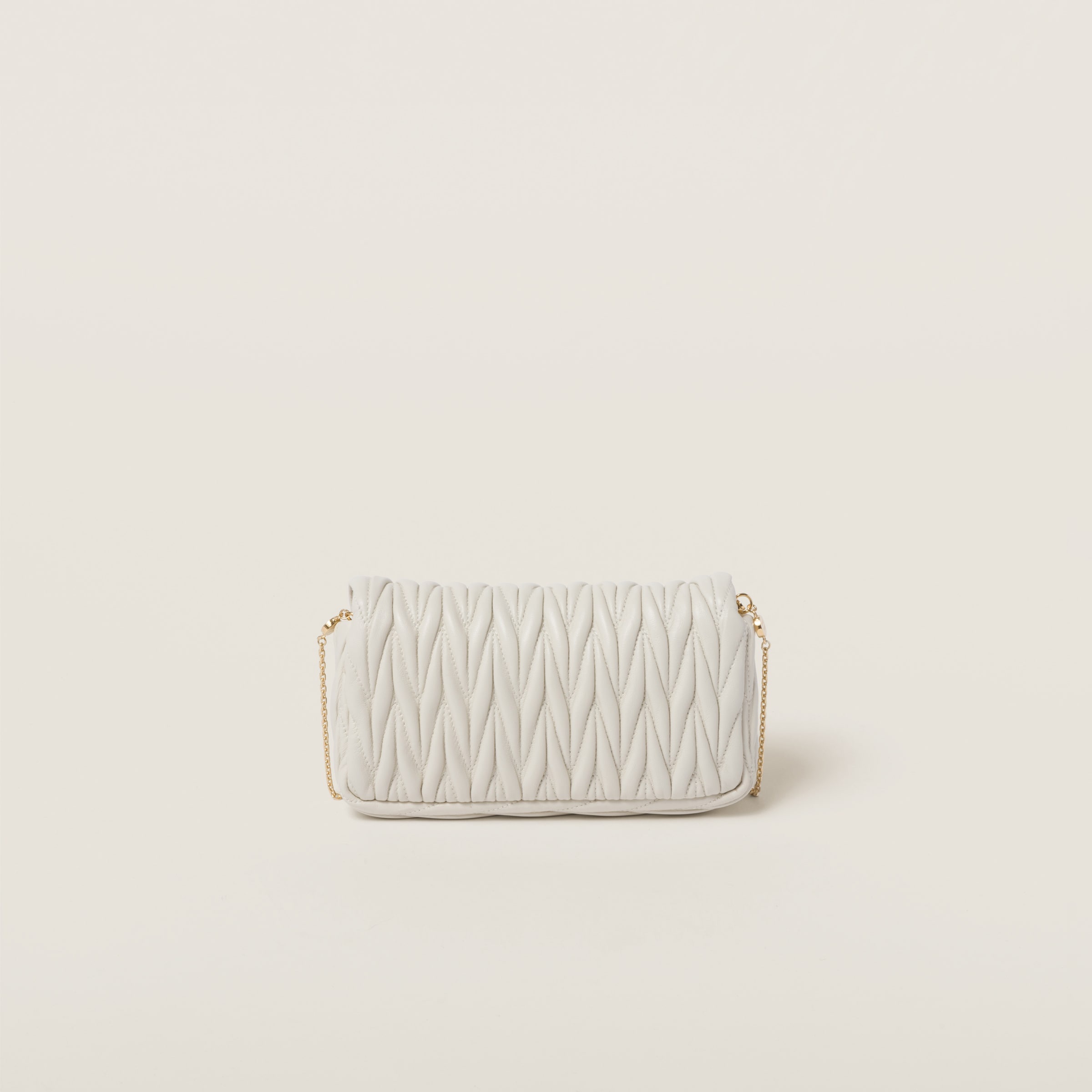 Matelassé nappa leather mini-bag - 4