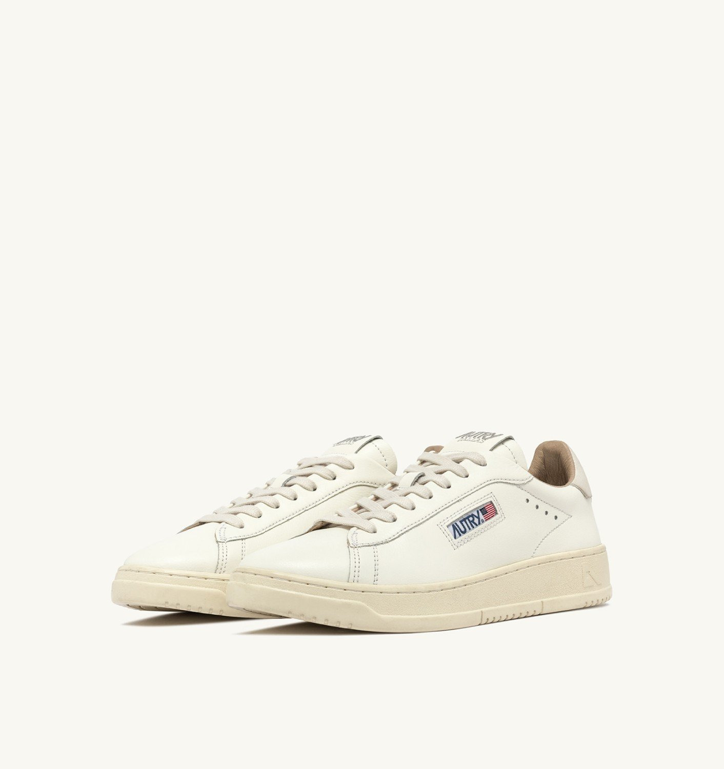 DALLAS LOW SNEAKERS IN WHITE LEATHER - 2