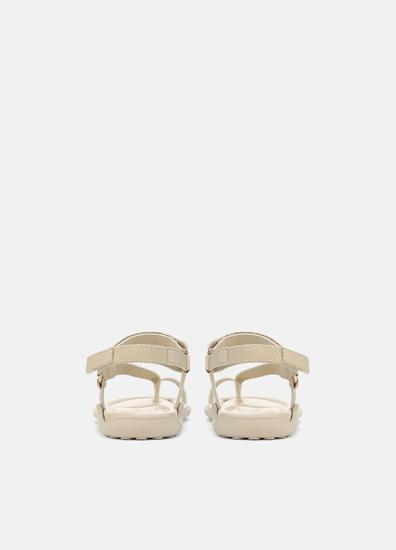Vince Summer Leather & Canvas Sandal outlook