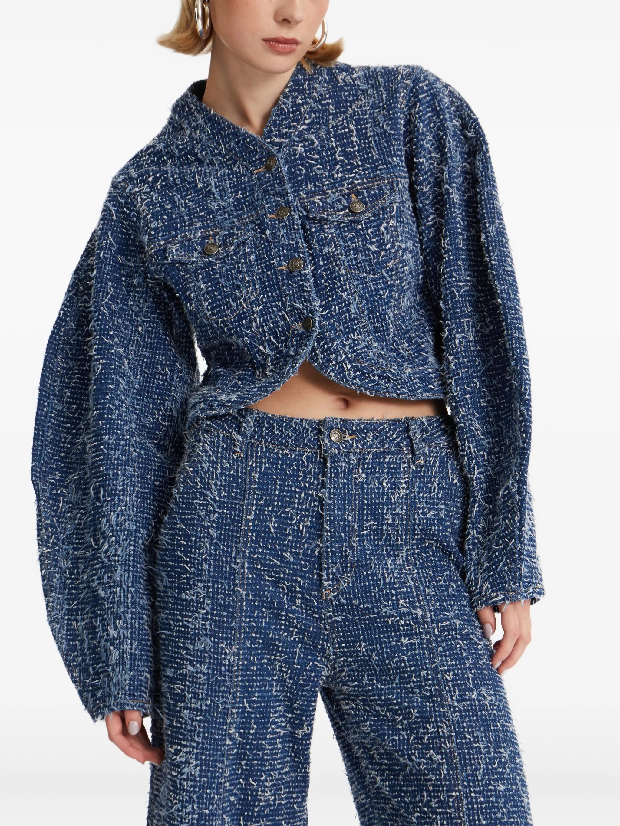 Rotate Bubble-hem Loose-fit Pants - 3