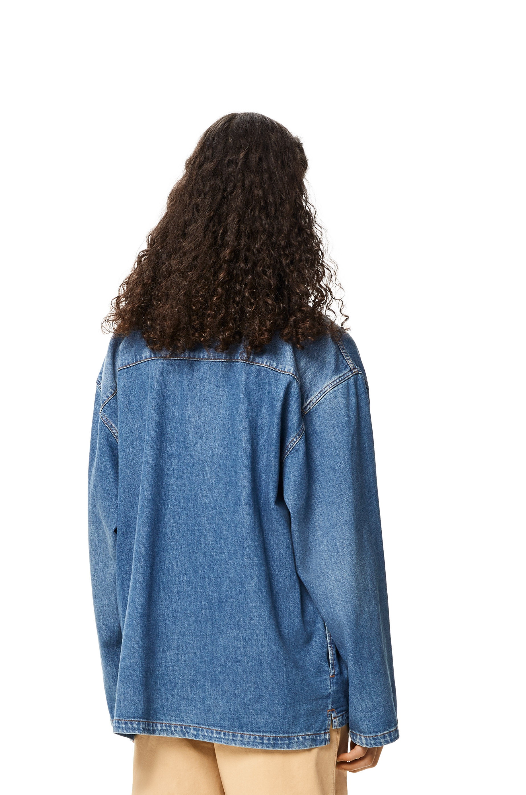 Vareuse shirt in denim - 4