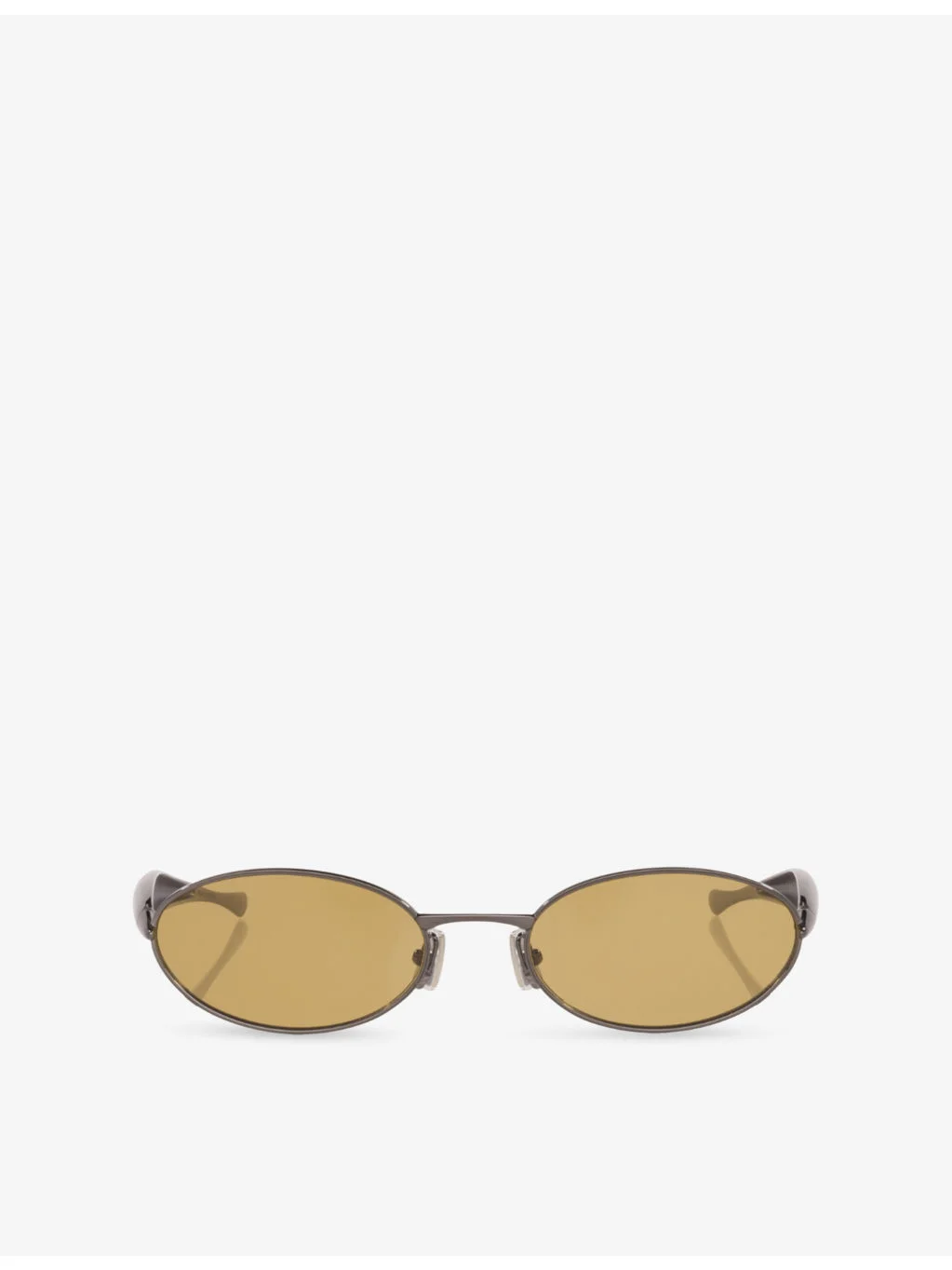 BV1386S Sardine Oval-Frame Metal Sunglasses - 1