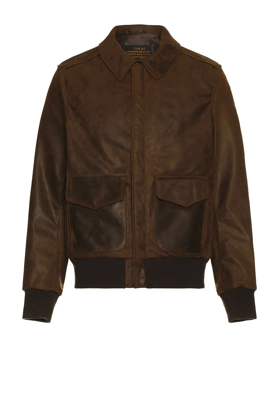 Lightweight Cowhide A-2 Jacket - 1