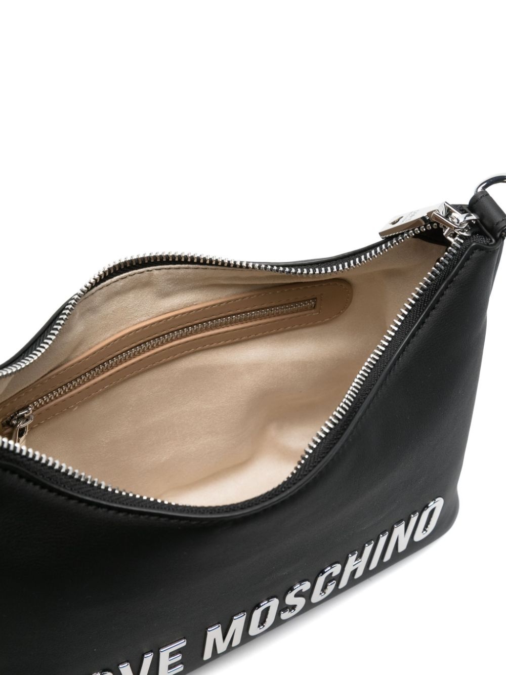 logo-lettering shoulder bag - 5