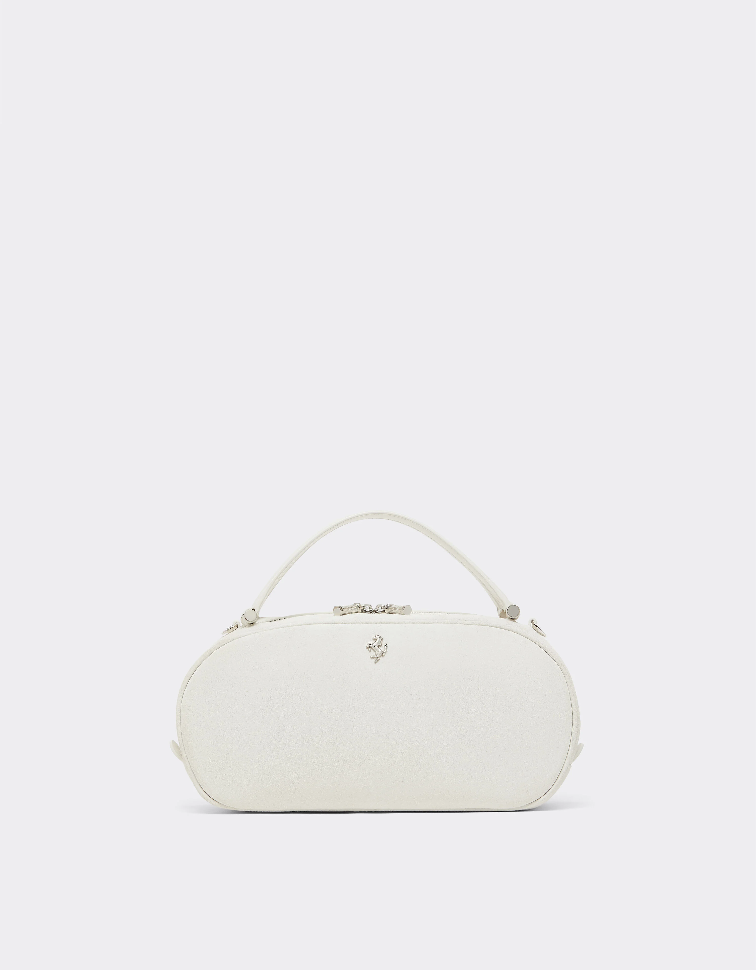 Ferrari Dino Mini Bowling Bag Soft in suede and leather - 1
