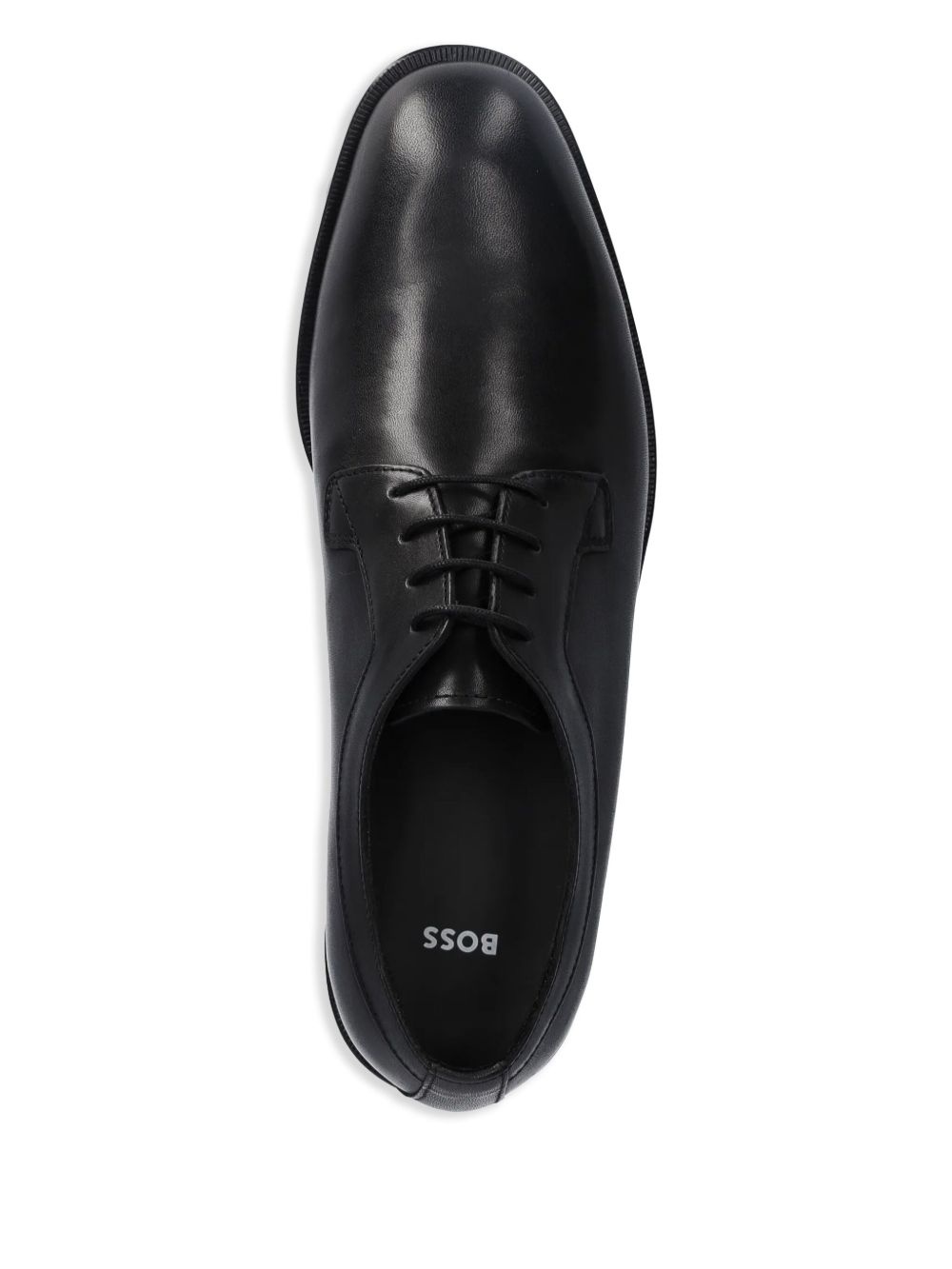 leather derby shoes - 4