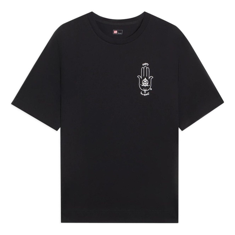 Li-Ning Endless Summer Festival Graphic T-shirt 'Black' AHSSB09-3 - 1