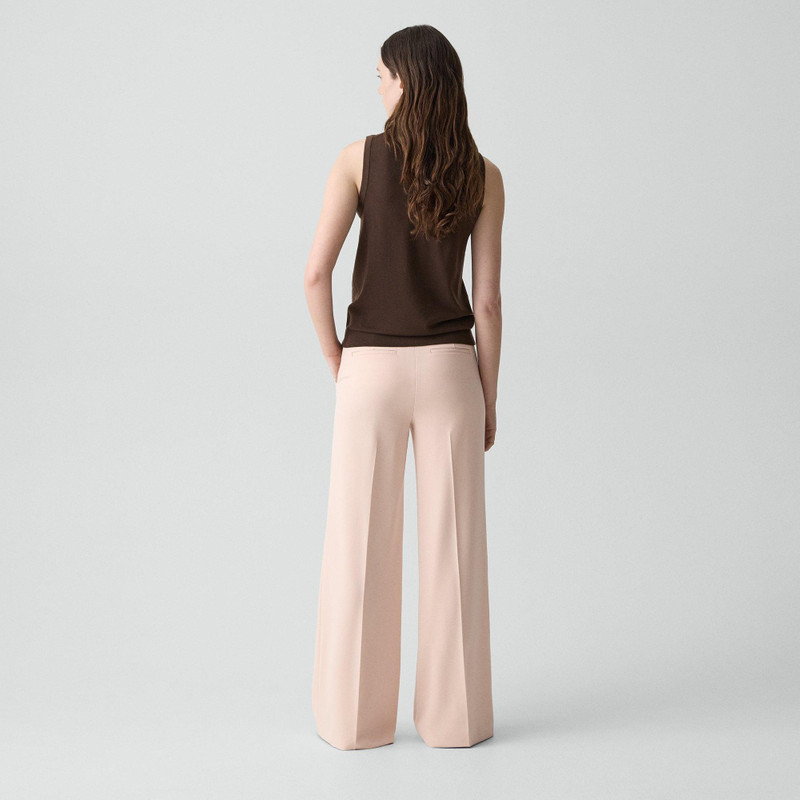 Theory Fluid Flare Pant, 33'' in Admiral Crepe outlook
