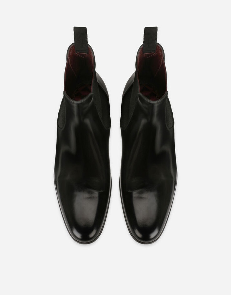 Brushed calfskin ankle boots 4