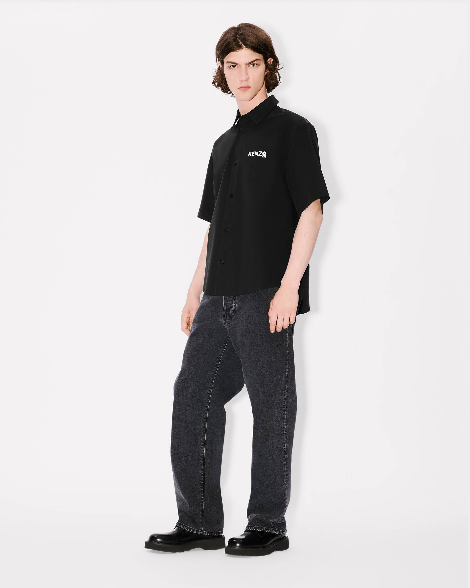 'Boke Flower 2.0' shirt in cotton poplin - 5