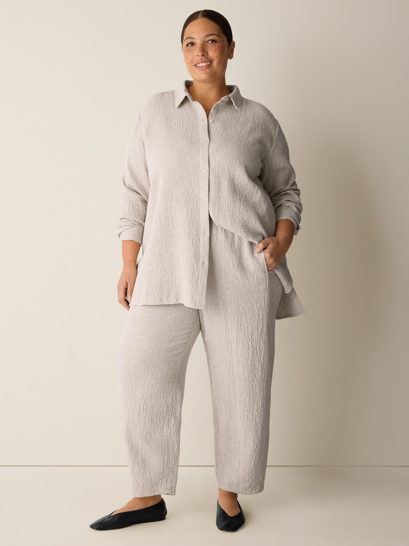 Organic Cotton Doubleweave Lantern Pant 6