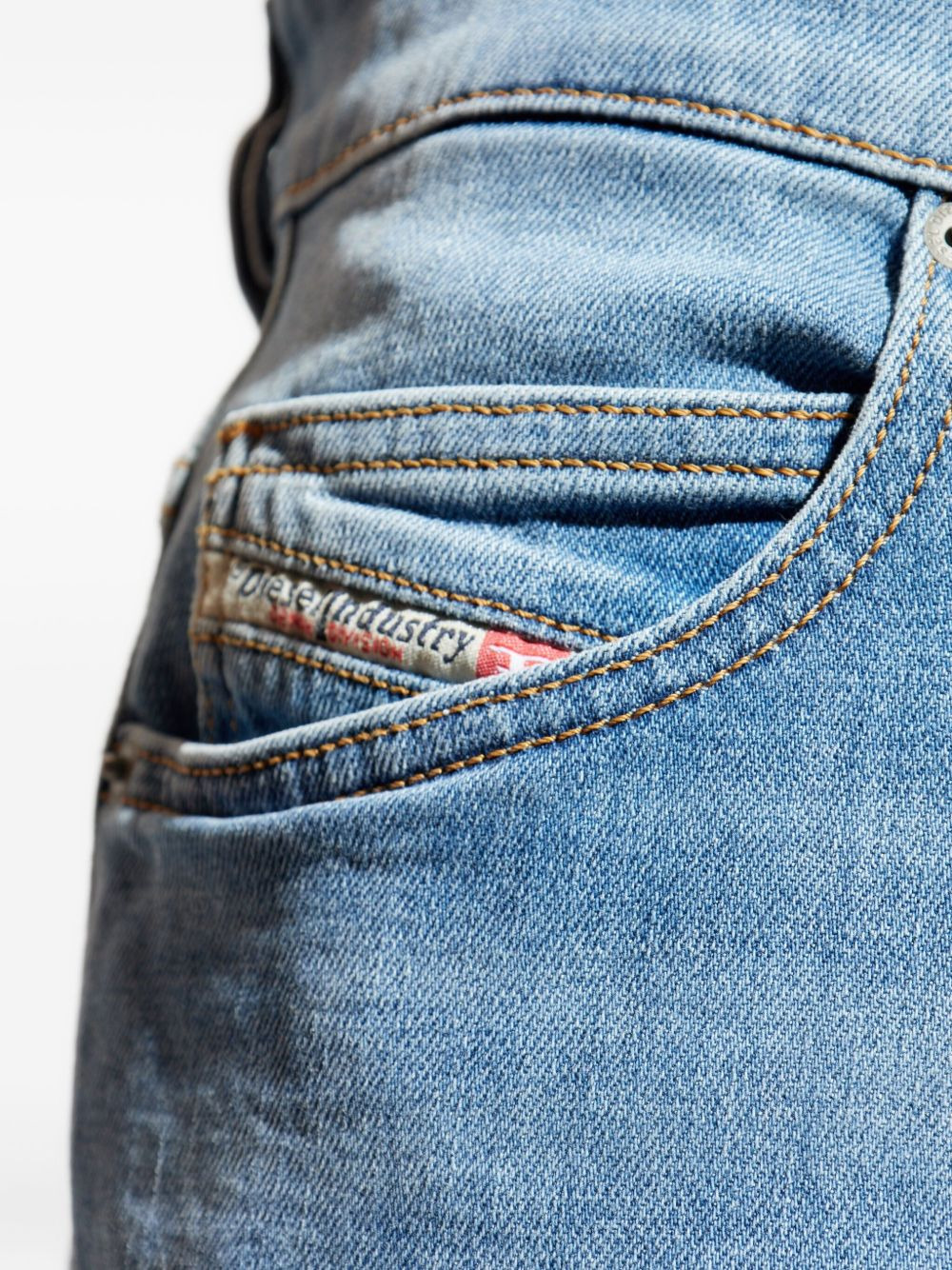 logo-plaque jeans - 5