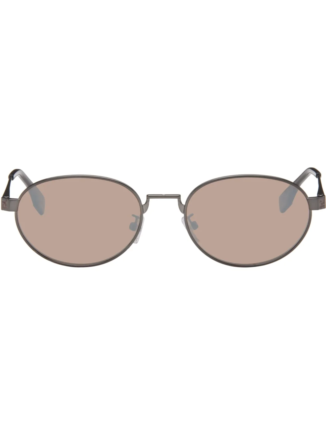 Gunmetal 'Fendi Sky' Sunglasses - 1
