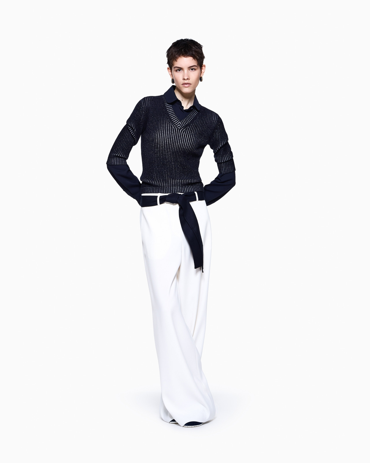 TRIPLE SILK GEORGETTE SHIRT - 2