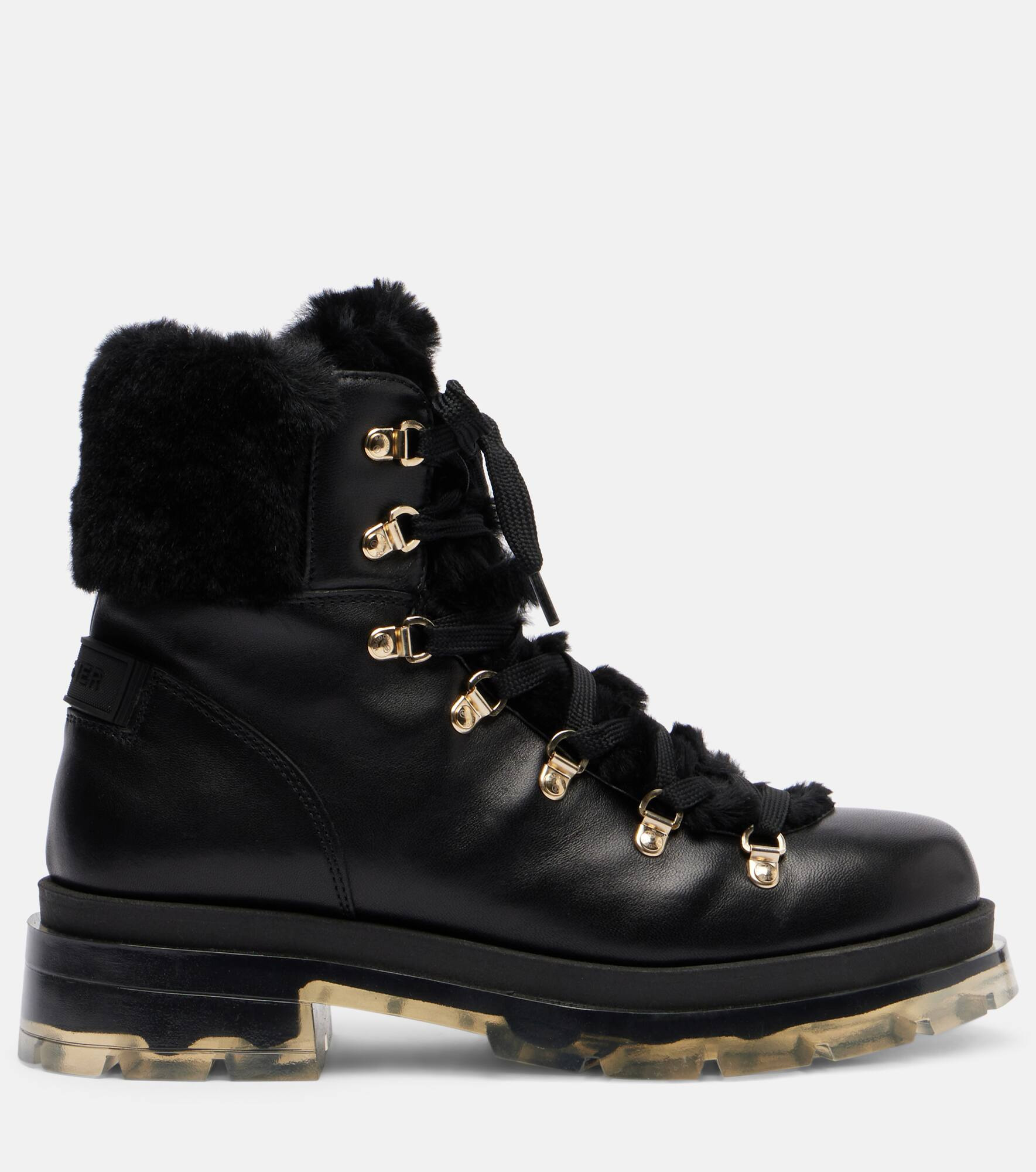 Swansea shearling-lined leather ankle boots - 4