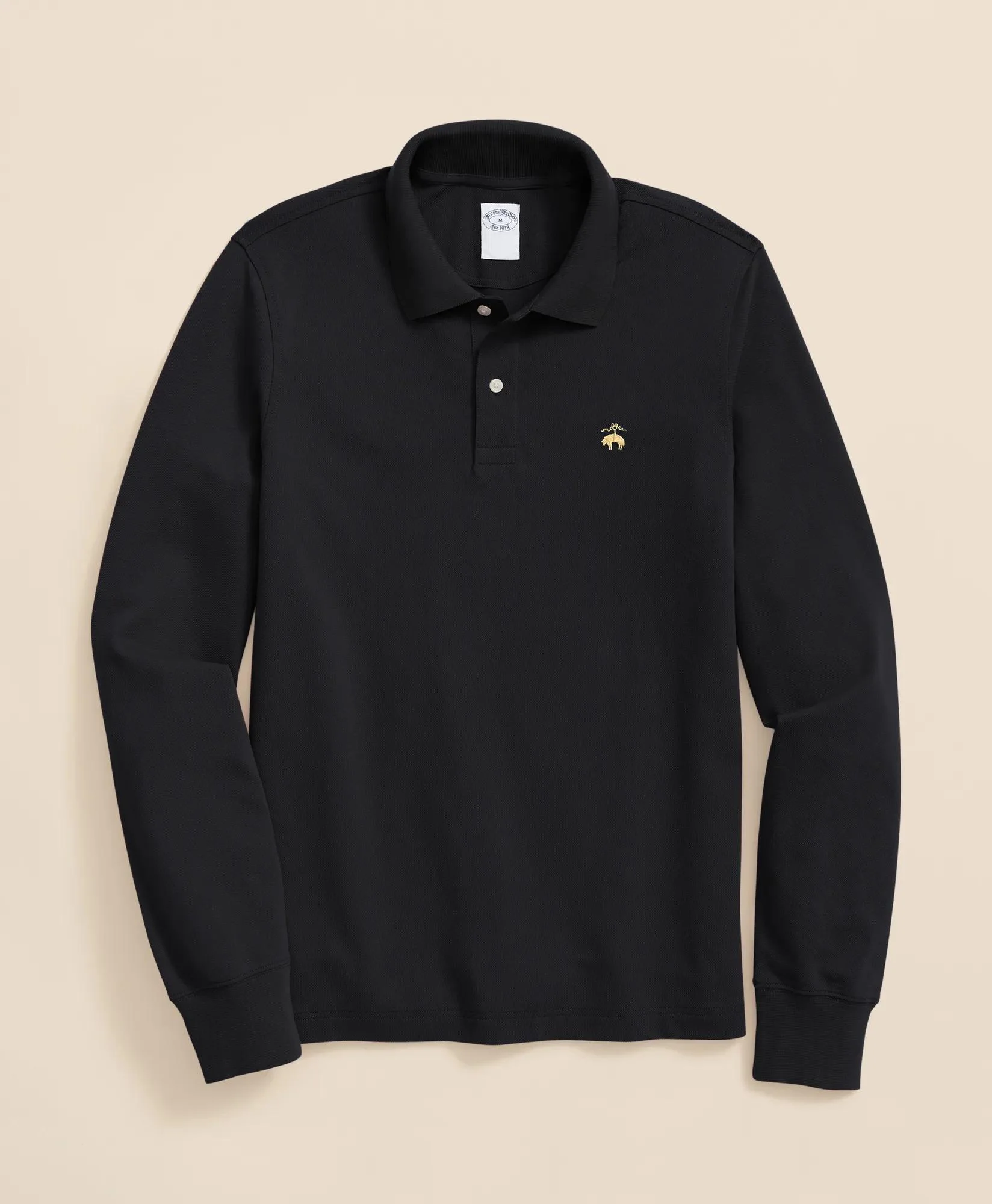 Golden Fleece® Stretch Supima® Long-Sleeve Polo Shirt - 1