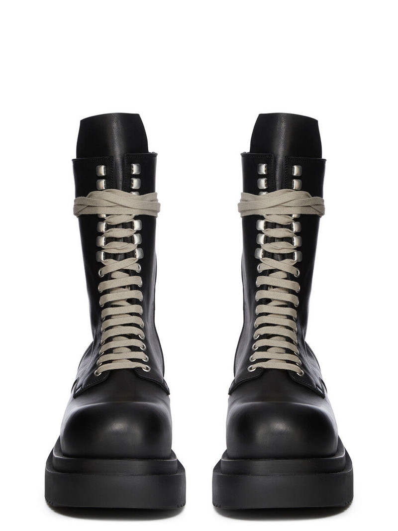 Black Concordians Lace-Up Bogun Boots 2