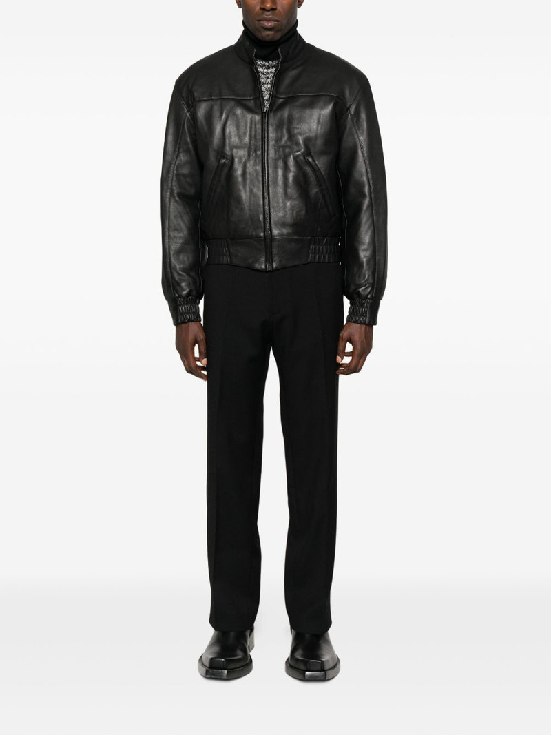 SUNFLOWER zip-front elasticated-cuff jacket outlook