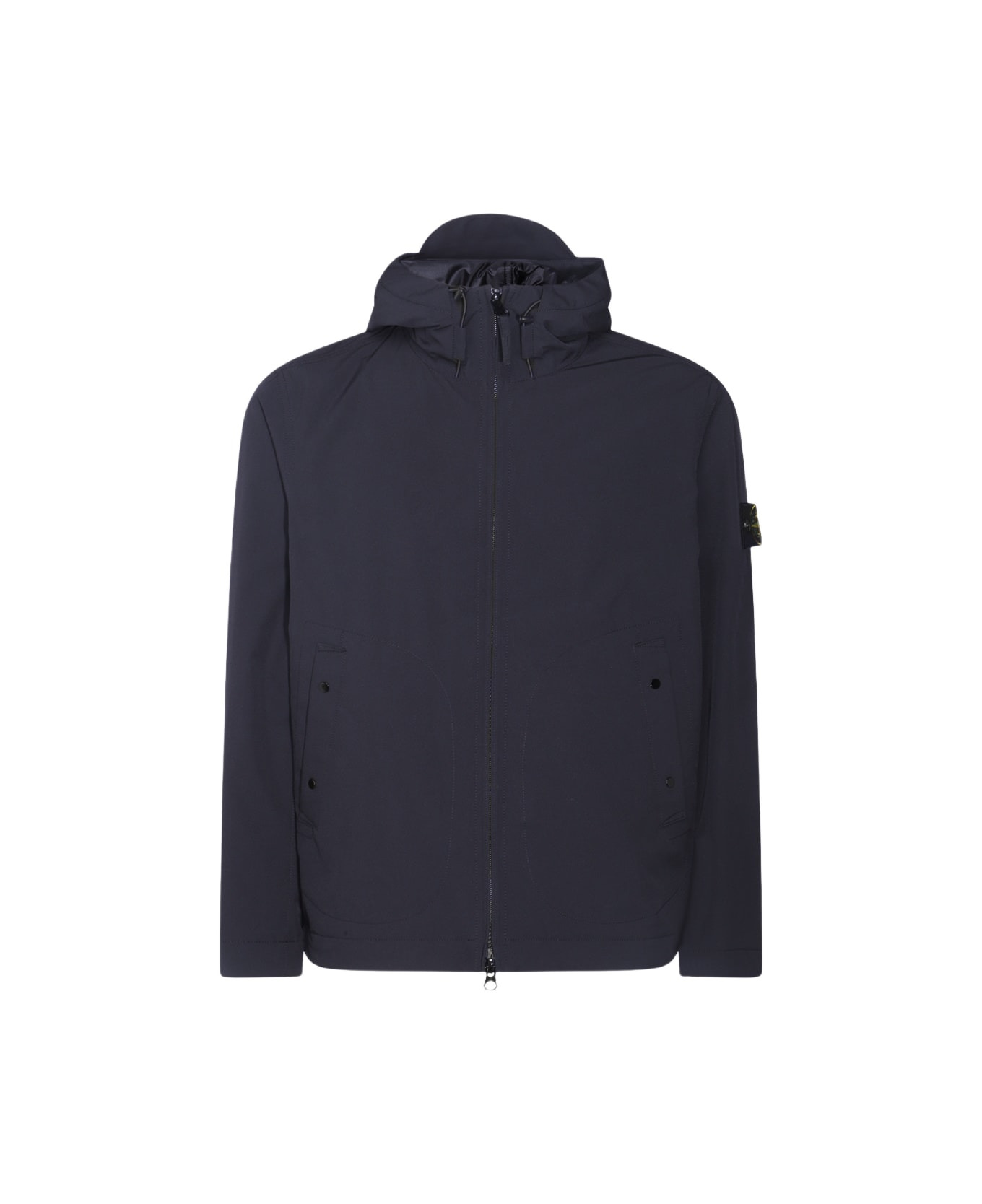 Navy Down Jacket - 1